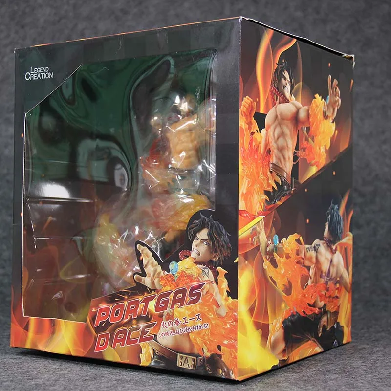 Экшн-фигурка Аниме One Piece Ace Fire Fist из ПВХ коллекционная Статуэтка для 15-летнего