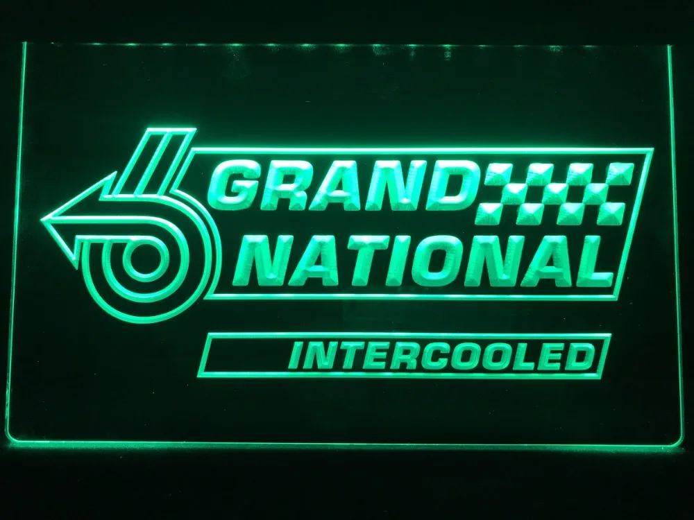 R068 BUICK GRAND NATIONAL beer bar pub club светодиодные неоновые световые знаки|Таблички и знаки| |