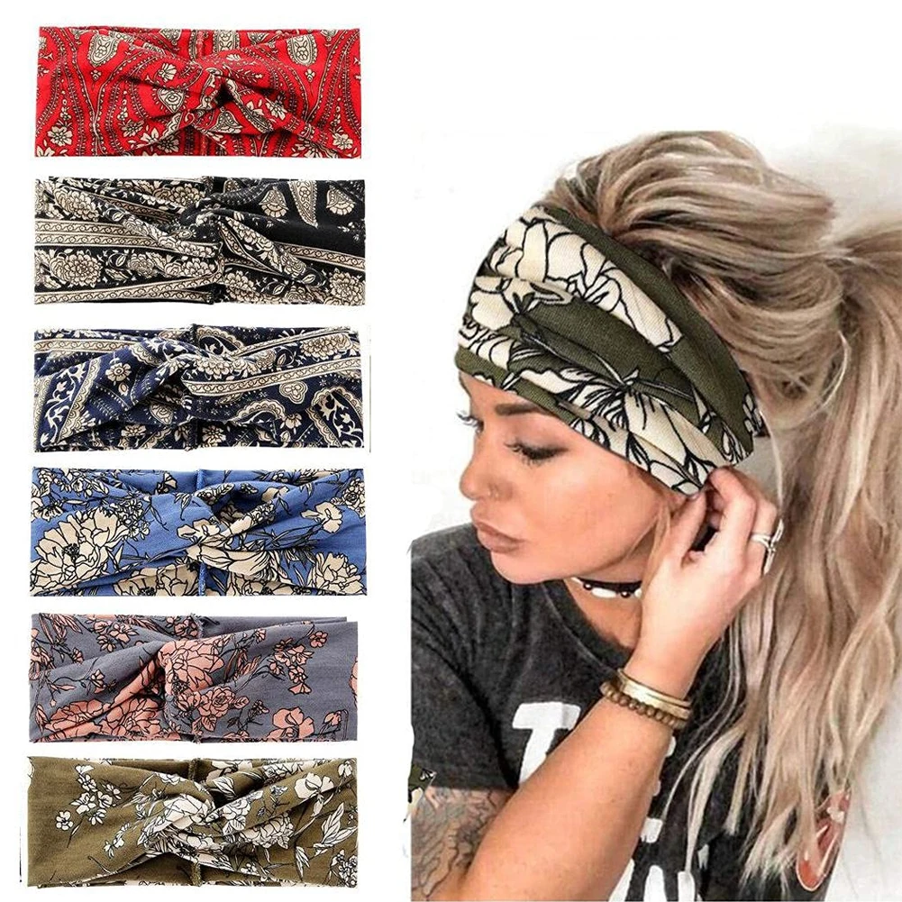 

Эластичная однотонная повязка на голову для занятий спортом и йогой