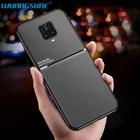 Магнитный чехол для Redmi Note 9, 9S Pro, 8, 9A, 10X, 5G, ТПУ, с мягкими краями, чехол для телефона, защита от падения