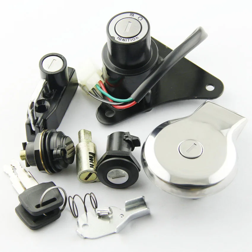 Fuel Tank Cover Cap Lock With Ignition Switch For Yamaha XV125 VIRAGO 125 1997 1998 1999 2000 XV250 250 1988-2013 | Автомобили и