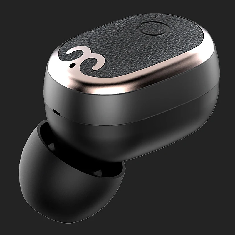 

S17S Mini Bluetooth Headset LED Digital Display Press Wireless Headset HIFI Stereo Headset
