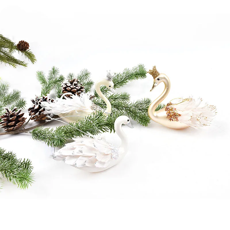 Рождественские украшения Декорации для сцены стеклянные подарочные в форме