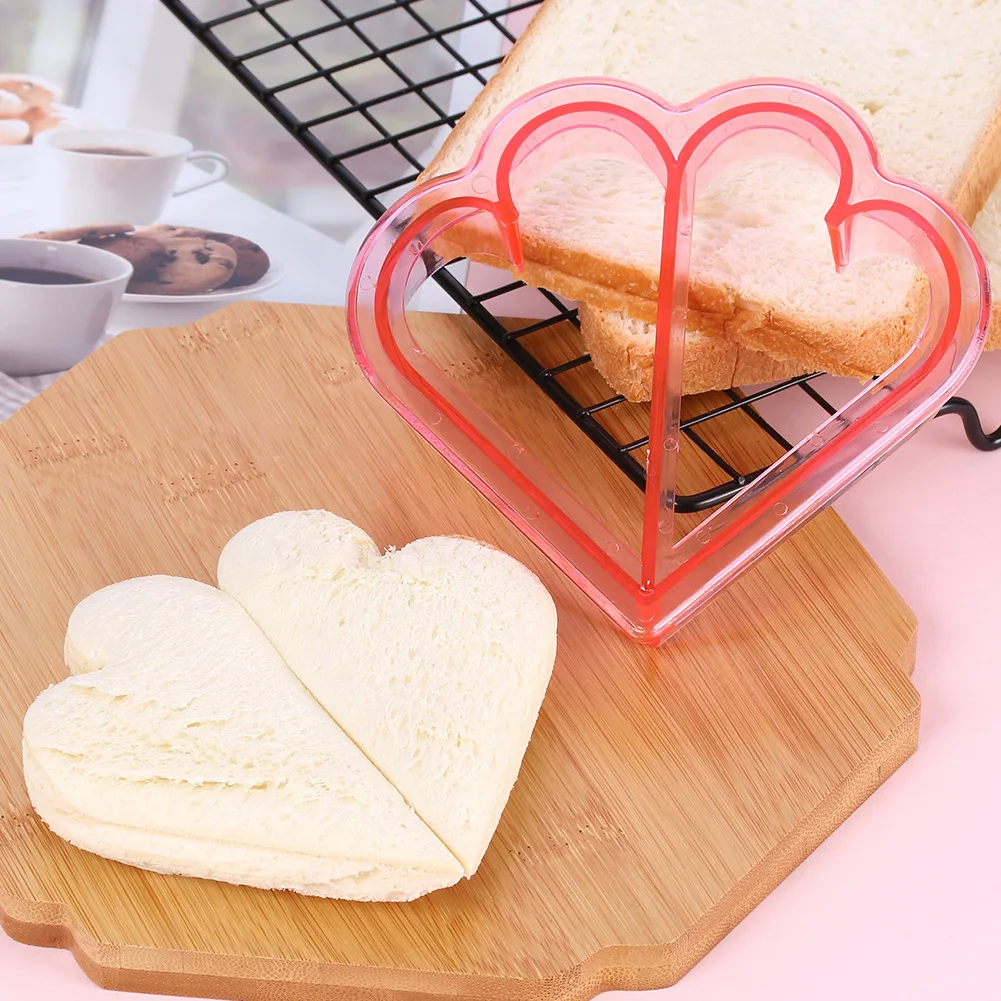Сэндвичница резак Тост Box Торт риса рулона Бенту DIY Кухня гаджеты головоломки