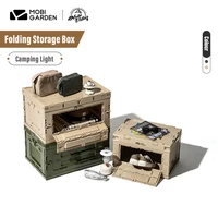 outdoor folding box picnic camping ultralight food luggage hiking tourism sundry bag car travel supplie backpacking storage box