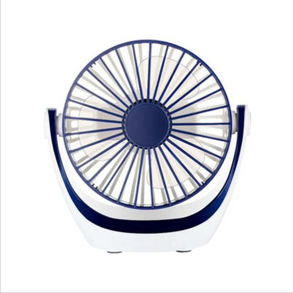 

Настольный мини-вентилятор с сильным потоком воздуха, ультратихий портативный регулируемый вращающийся на 360 градусов USB-вентилятор для сн...