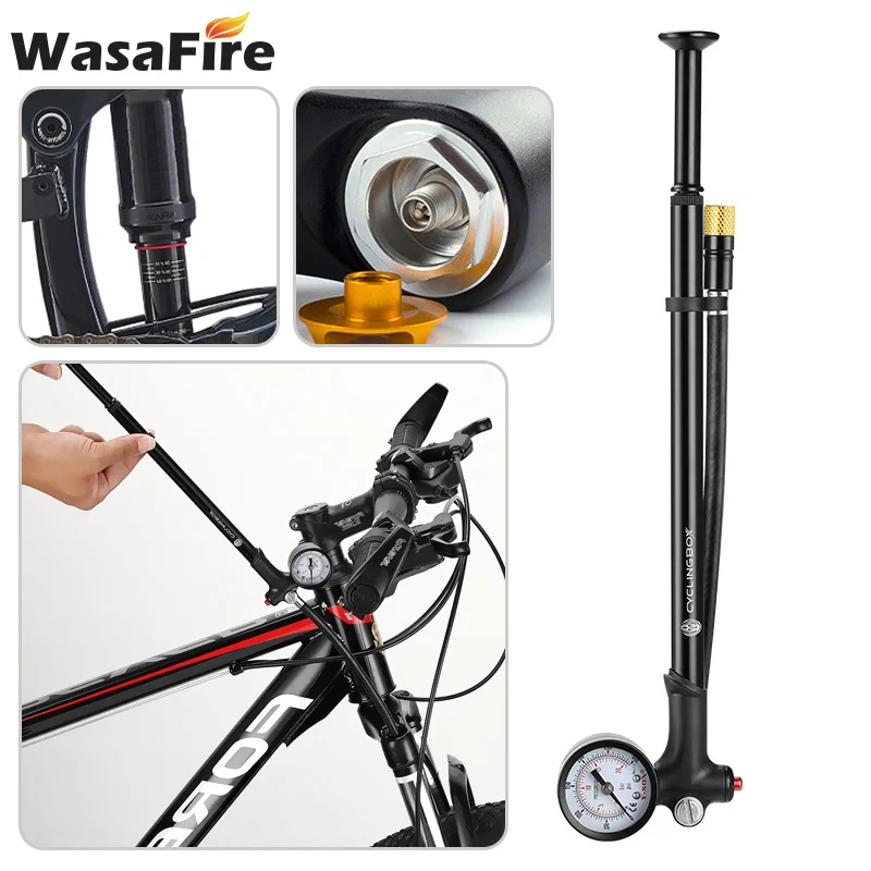 

Велосипедный фотонасос высокого давления, портативный мини-шланг, воздушный насос для горных велосипедов, насос для вилки/задней подвески