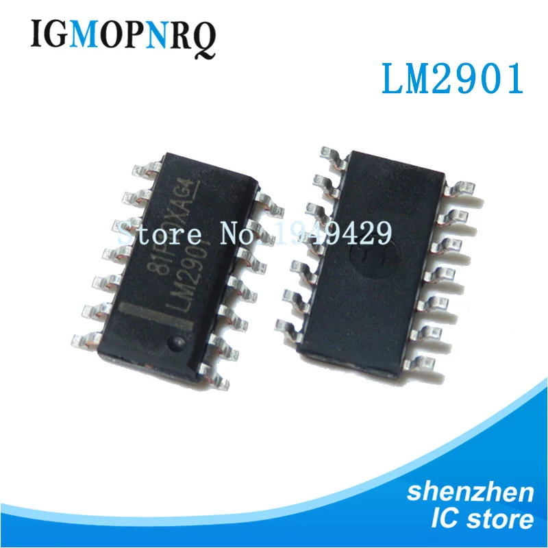 10 шт. LM2901DR SOP14 LM2901 соп-14 компаратор Quad Diff Ind Temp новый оригинальный Бесплатная доставка