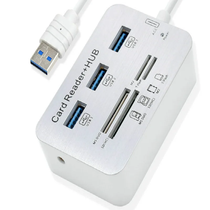 Usb-хаб 3 0 Мульти USB концентратор сплиттер порта кардридер мульти usb-хаб супер