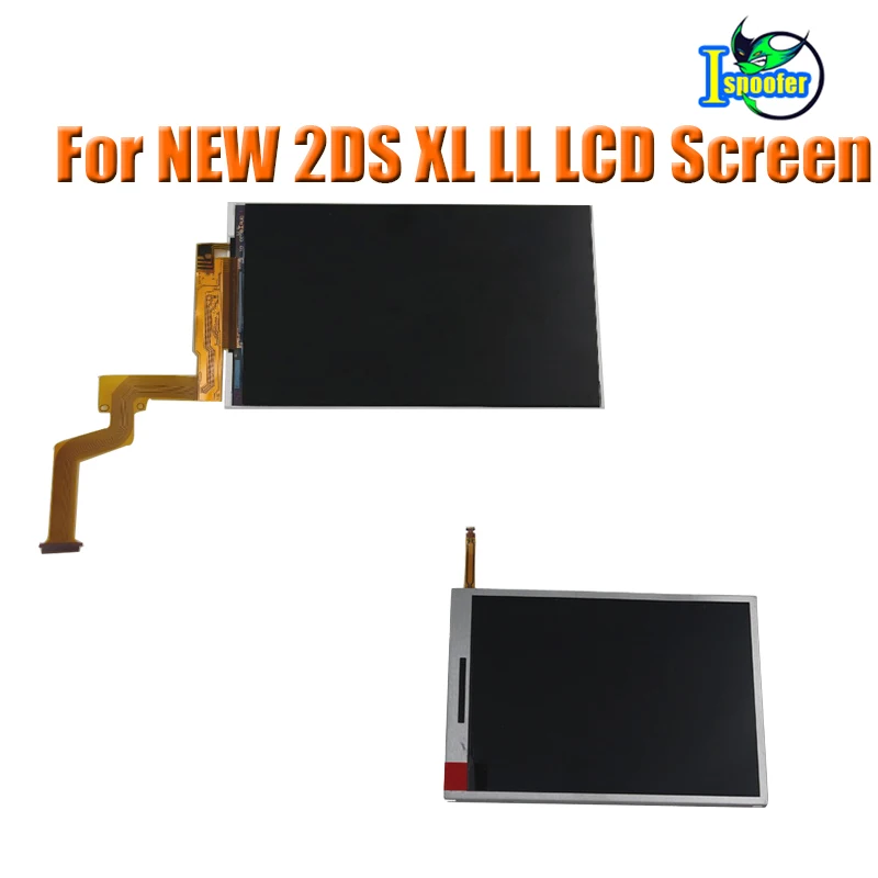 Оригинальный верхний экран для нового 2DS XL/LL ЖК 2ds xl запасные части|Запасные части|