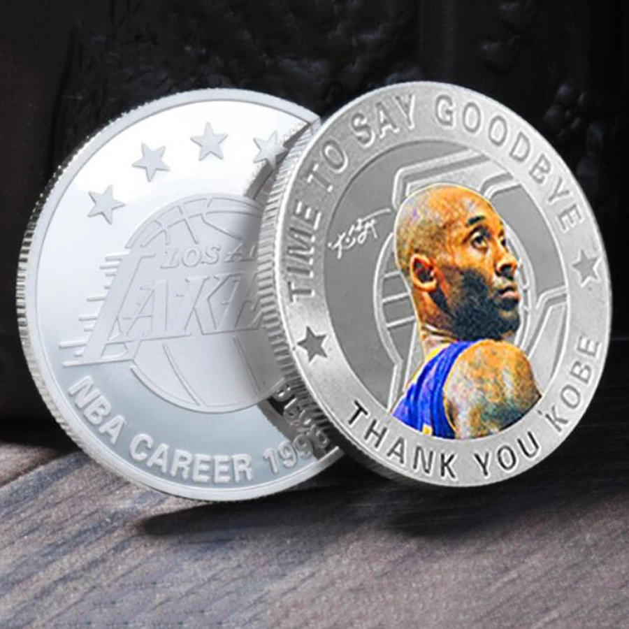 Памятные монеты Коби Брайант медальоны Lakers звезда памятные подарок коллекция