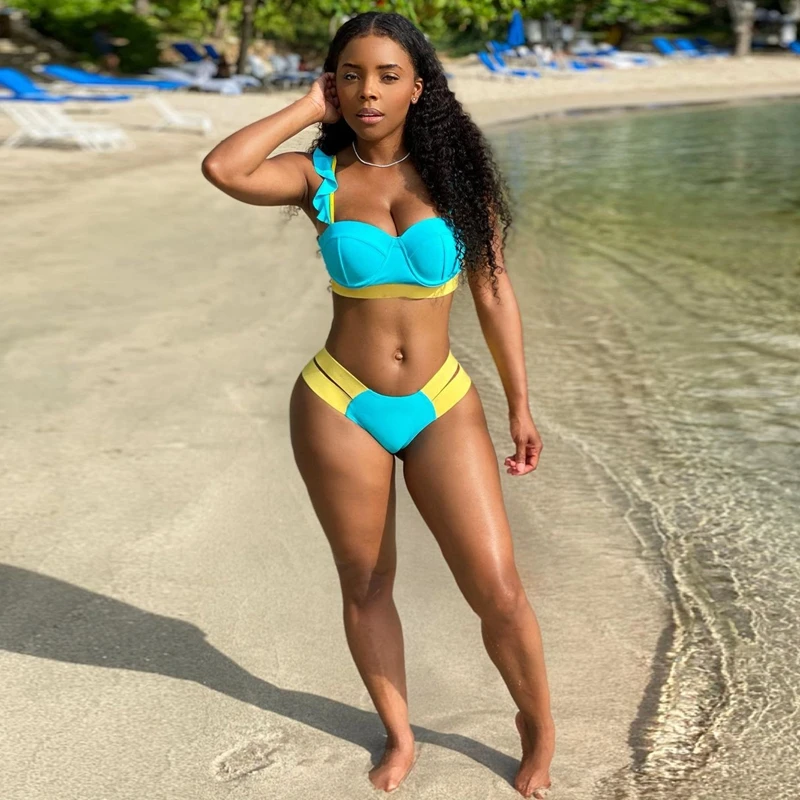 

Летняя одежда, купальник, Женский Открытый Топ-труба, сексуальный комплект бикини, Модный Купальник, Пляжная накидка, купальный костюм, опто...