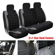 2+1 Type Split Car Seat Cover Universal Van Truck Seat Cushion Cover For Ford Transit For Vauxhall Opel Vivaro/Renault Master