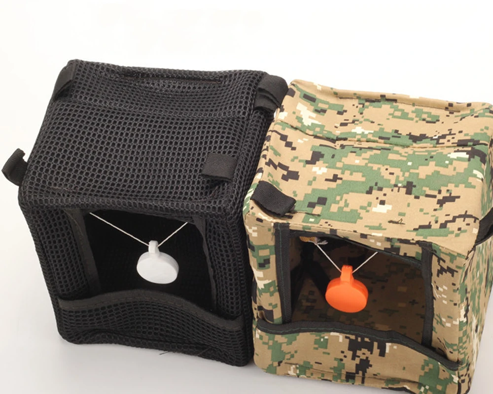 Складная камуфляжная огражденная опора для Slingshot целевая коробка мини