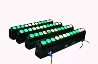 6pcs lyre beam wash led moving head array dmx 12x30w 4in1 rgbw led movinghead stage party dj bar light