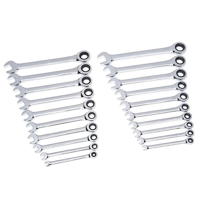 Набор гаечных ключей с трещоткой профессиональный высококачественный