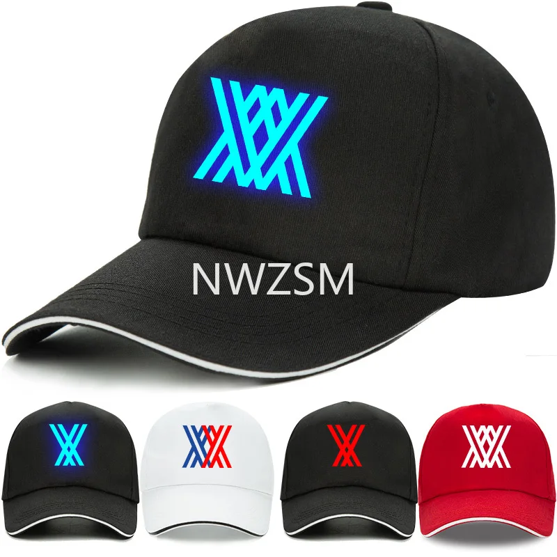 

Anime darling in the franxx Zero Two baseball cap animation cap two yuan peripheral cap