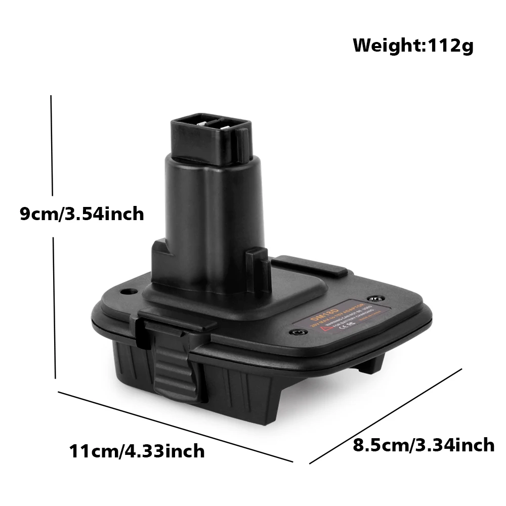 Адаптер преобразователя батареи для литий ионной Milwaukee M18 18 в DM18D/DCA1820 18/20