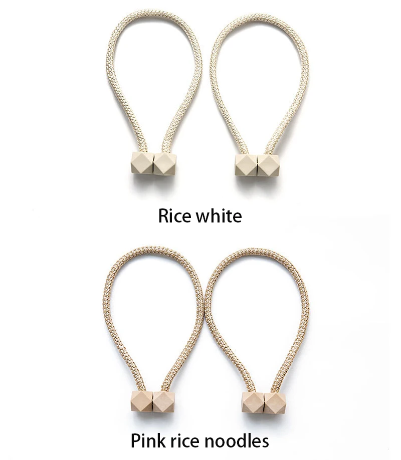 Магнитные занавес галстук веревка спинки Holdbacks пряжки зажимы аксессуары стержни