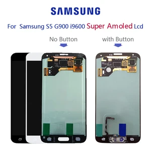 original super amoled for samsung galaxy s5 g900f g900h lcd display touch screen digitizer assembly with adhesive free global shipping