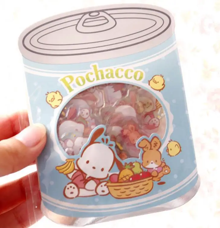 1 упаковка новые милые консервированные наклейки Sanrio серии наклейки "Мелодия" Дневник этикетка наклейка s Декор Скрапбукинг DIY стикер s игрушка подарок - Цвет: 2