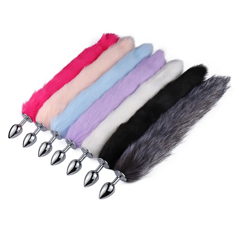 

Akatsuki Chainsaw Man Jujutsu Kaisen Demon Slayer Genshin Impact Sexy Cosplay Fox Tail Anime Accessories Performance Props