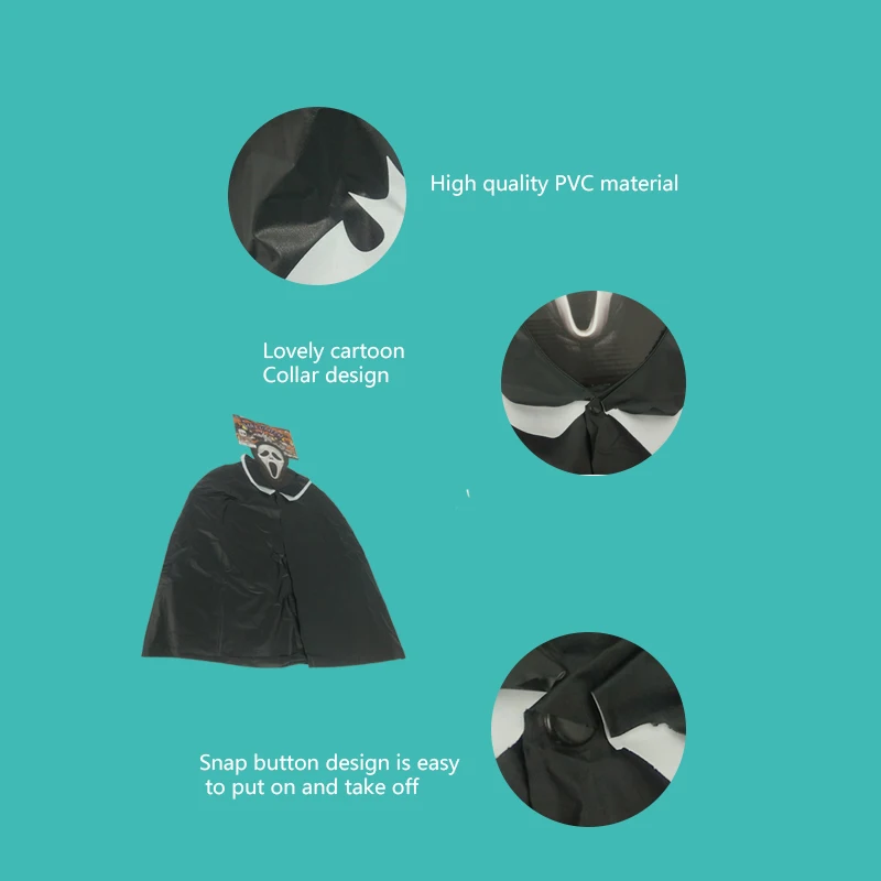 Вечерние детские пальто для косплея на Хэллоуин плащ ведьмы накидка волшебника