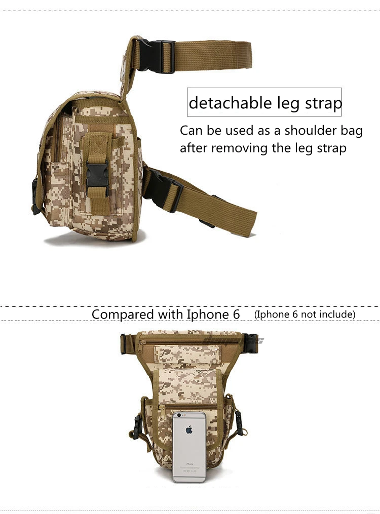 Уличная Многофункциональная тактическая сумка для ног Тактическая Военная охотничья поясная сумка для ног спортивная сумка для езды специальная сумка