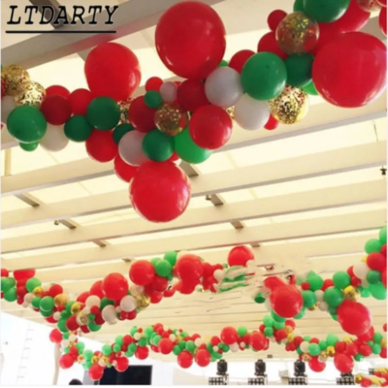 Рождественские украшения утолщенные латексные шары 3 2 г с жемчугом красными