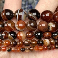 natural round dream agate bead for jewelry making loose beads diy bracelet accessories 46810 mm