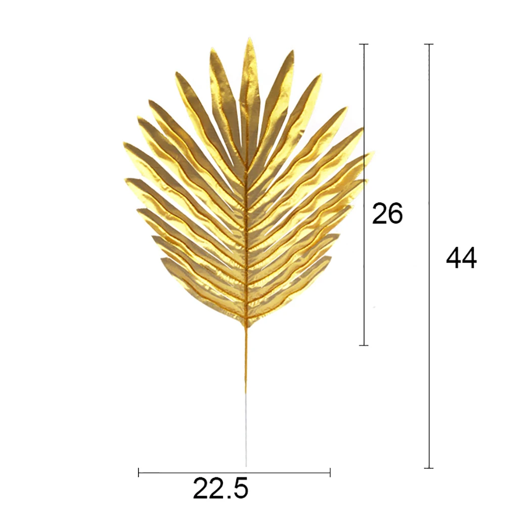 

40PCS Artificial Leaf Realistic Artificial Tropical Leaf Fake Leaf for Wedding