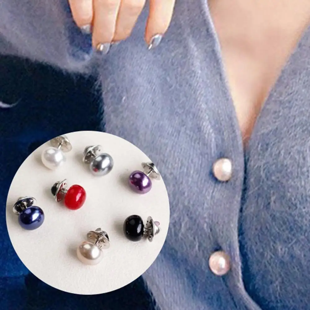 Модная женская брошь с искусственным жемчугом булавка для одежды зажим рубашки