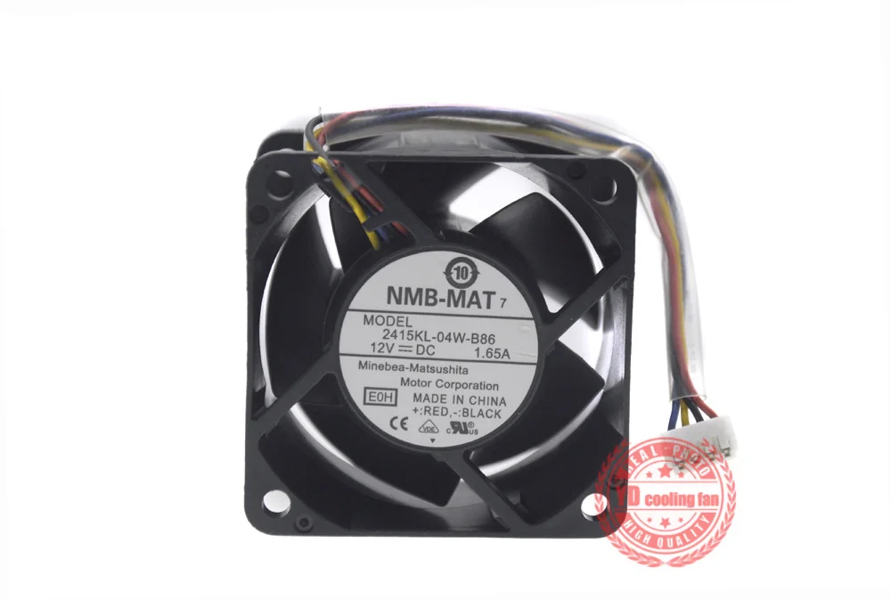 Новый NMB-MAT Вентилятор охлаждения Minebea 2415KL-04W-B86 6038 6 см 12В 1.65A | Компьютеры и офис