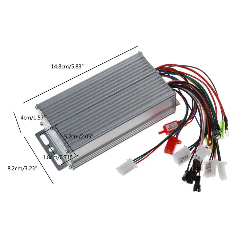 36V 48V 500W 12 трубы провода регулятор бесщеточного двигателя для электровелосипед
