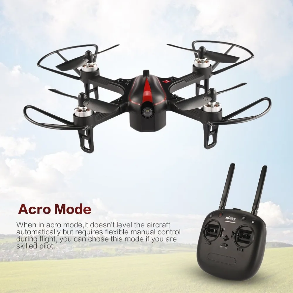 MJX B3 RC Mini 2.4GH 4CH бесщеточный 1306 2750KV мотор Дрон угол и Acro режим флип& ролл RC Квадрокоптер с светодиодный светильник