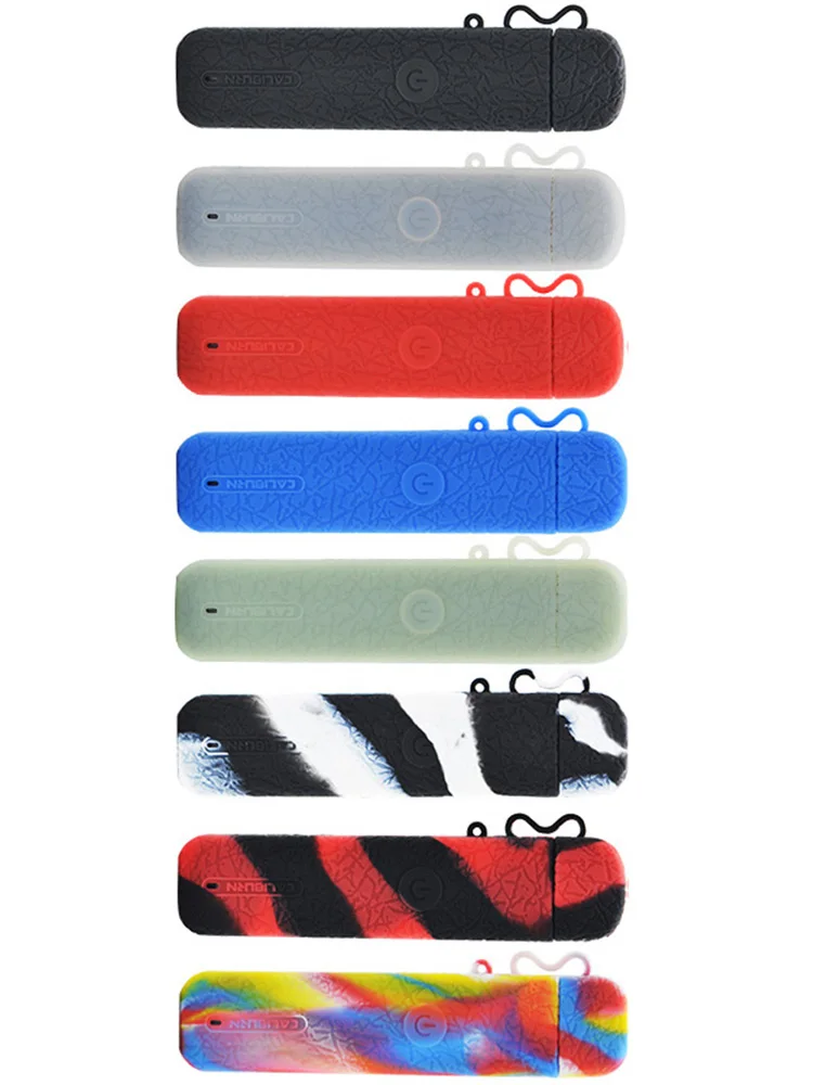 

Texture Case Protective Silicone Skin Sleeve Cover For Uwell Caliburn G Pod Kit Vape With Lanyard