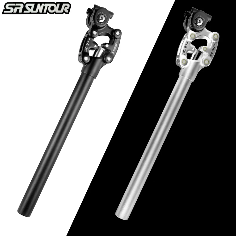 

SR SUNTOUR NCX Bike Suspension Travel Seatpost 350mm/400mm*27.2/28.6/30.0/30.1/30.4/30.8/31.6/33.9mm Bicycle Seat Post Tube