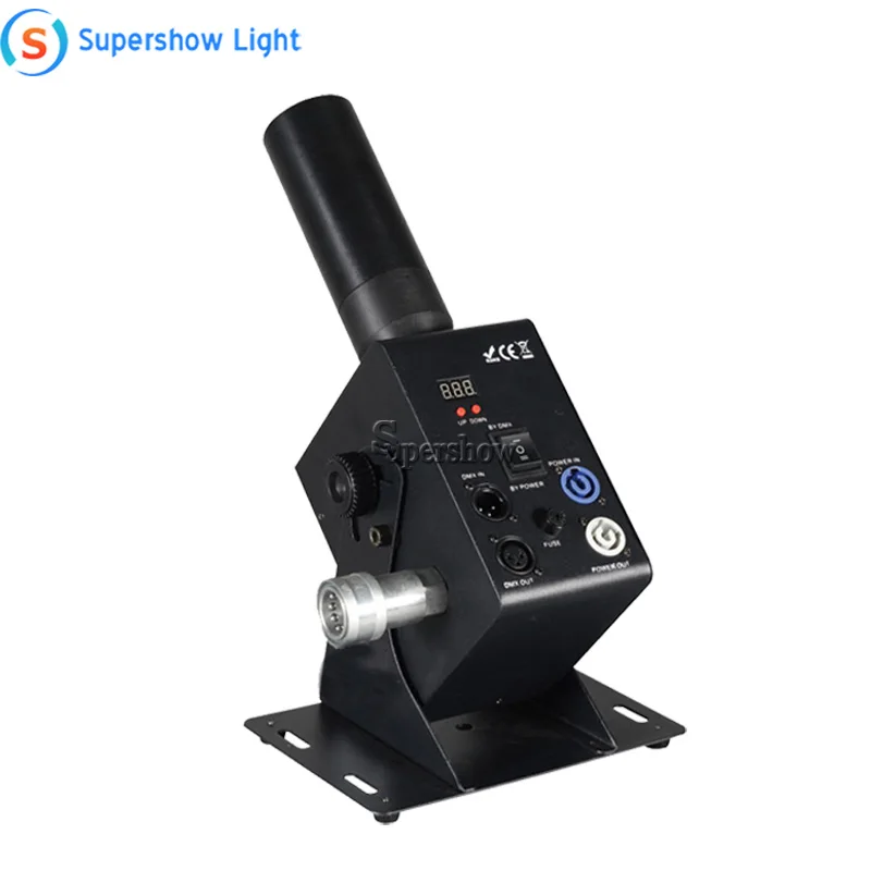 2 шт./лот 150 Вт CO2 струйная машина Cryo Jet DMX 512 взрывной туман для спецэффектов пушка