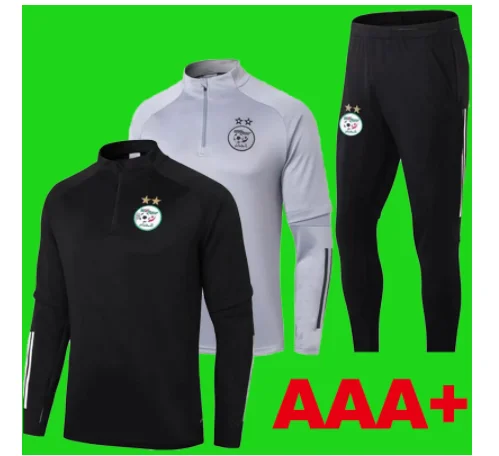 

2020/21 Adult +kids 2 stars Algeria soccer jacket tracksuit MAHREZ FEGHOULI ATAL DELORT BENNACER 20 21 Algeria maillot de foot t