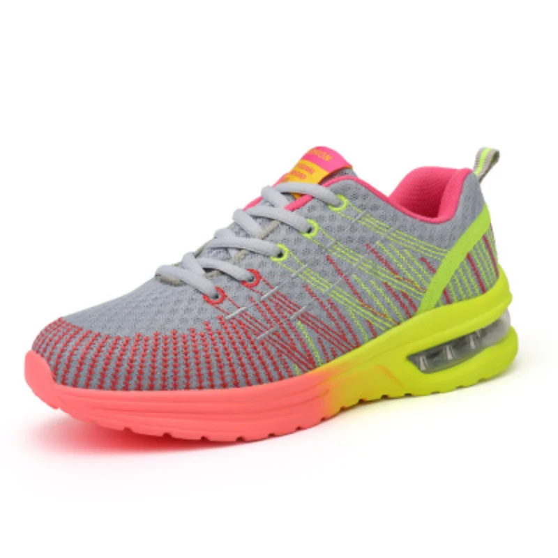 

2021 New Fashion Ladies Sneakers Breathable Running Shoes Lightweight Fashion Casual Women's Shoes