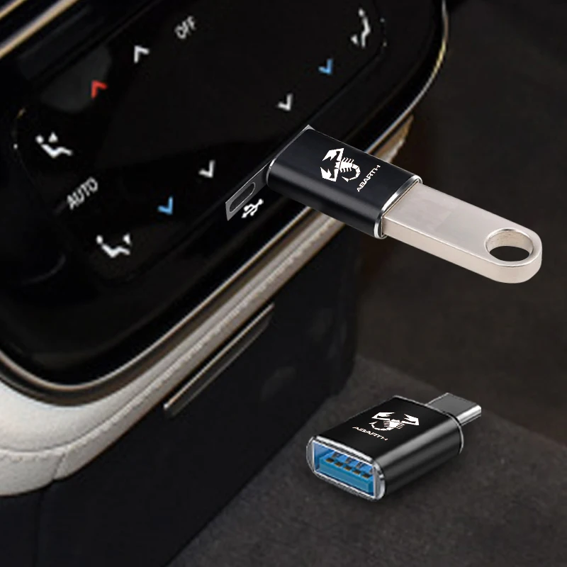 Адаптер USB Type C OTG Женский переходник с мужского на Micro Type-c для Lada VESTA Niva Kalina Priora Granta