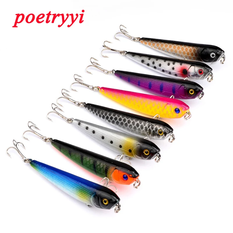 1 шт./лот 9 см 6 г Высококачественная рыболовная приманка-гольян с трехмерными