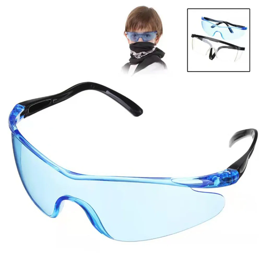 

Plastic Outdoor Goggles Toy Gun Glasses Clear Lens Children For Nerf Gun Accessories Game Toy Water Bullet Gun Wear Spectacles