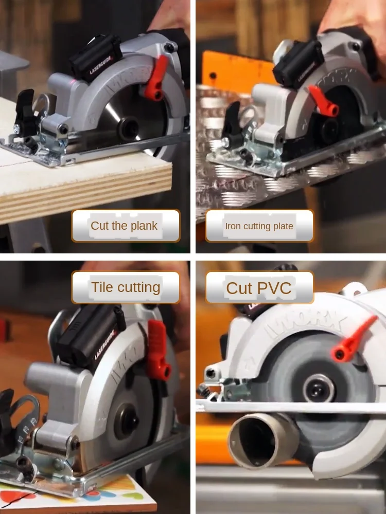 Мощная деревообрабатывающая пила электрическая циркулярная режущий станок