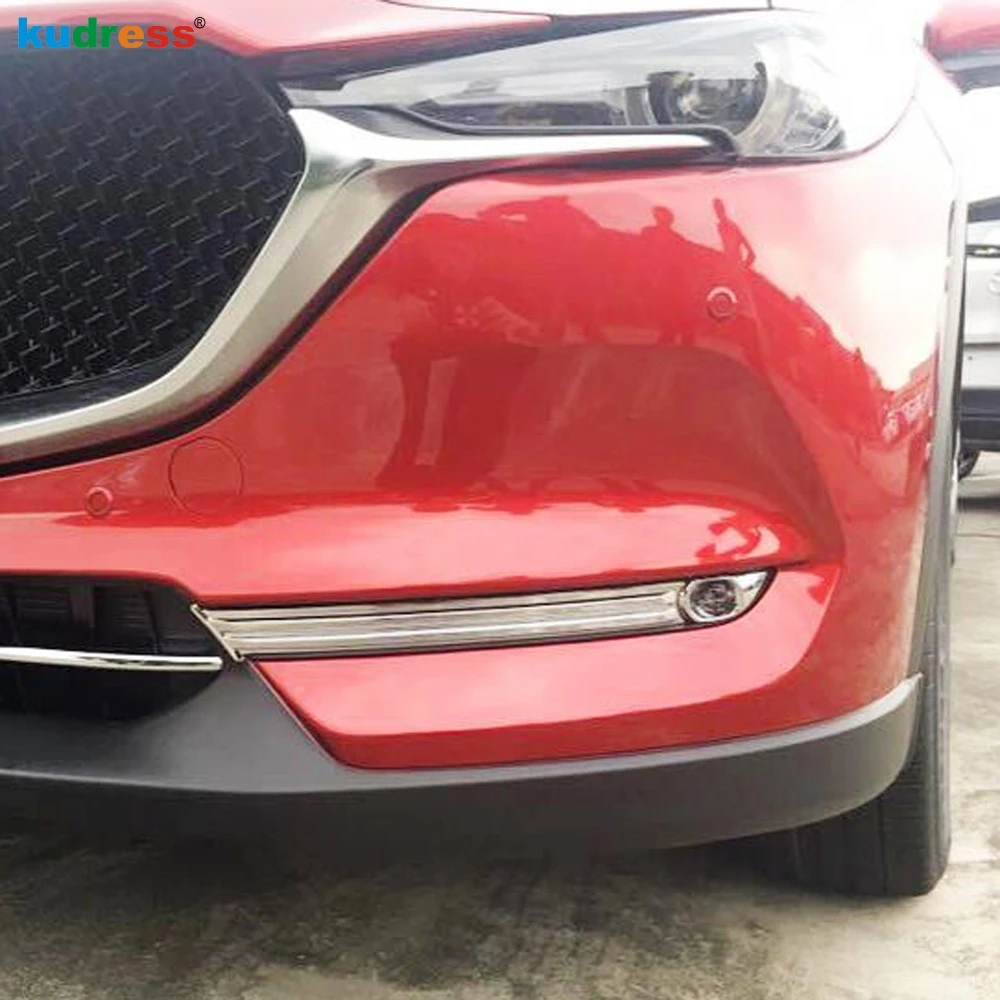 Передняя противотуманная фара из углеродного волокна для Mazda CX5 CX 5 KF 2017 2018 2019 2020 2021