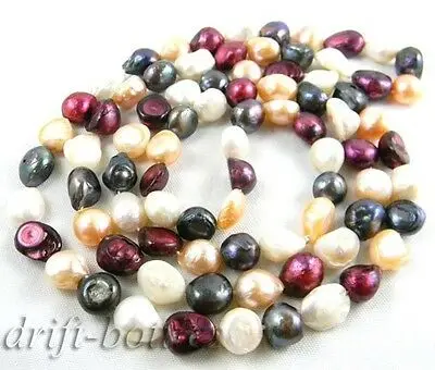 43 '✒ мм белый розовый черный фиолетовый барочный пресноводный жемчуг