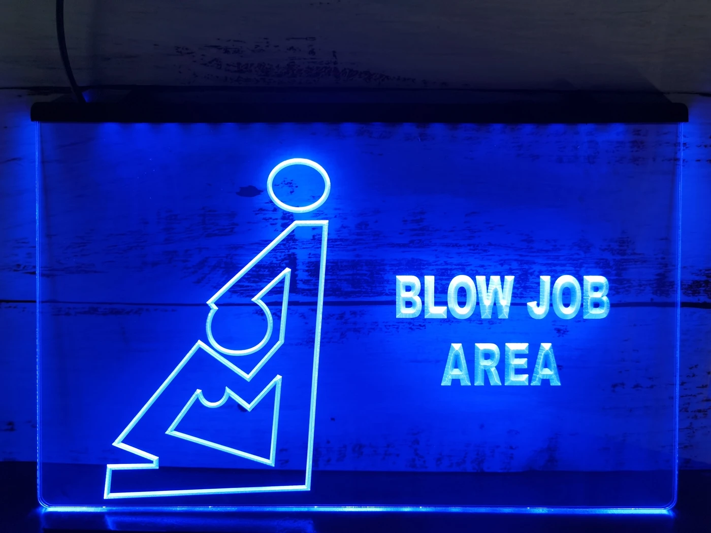 Забавный мультяшный Новый светодиодный неоновый светосветильник знак Blow Area-I746 |