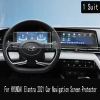 for hyundai elantra 2021 car navigation screen protector central control display screen tempered glass screen protective film