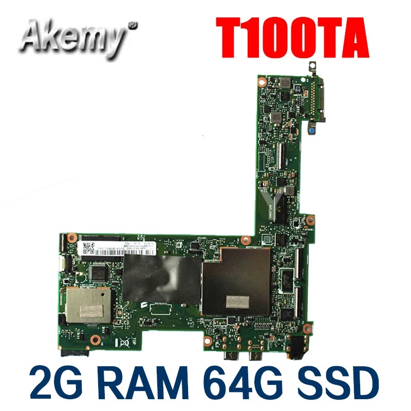 Amazoon T100TA материнская плата для ноутбука For Asus T100T тест оригинальная DDR3L 2G RAM 64G SSD |