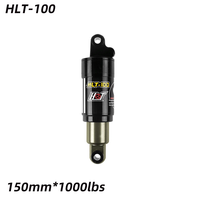 Задний амортизатор HLT100 для велосипеда 125 мм/150 мм/165 мм/185 мм 750/850 фунтов масляный